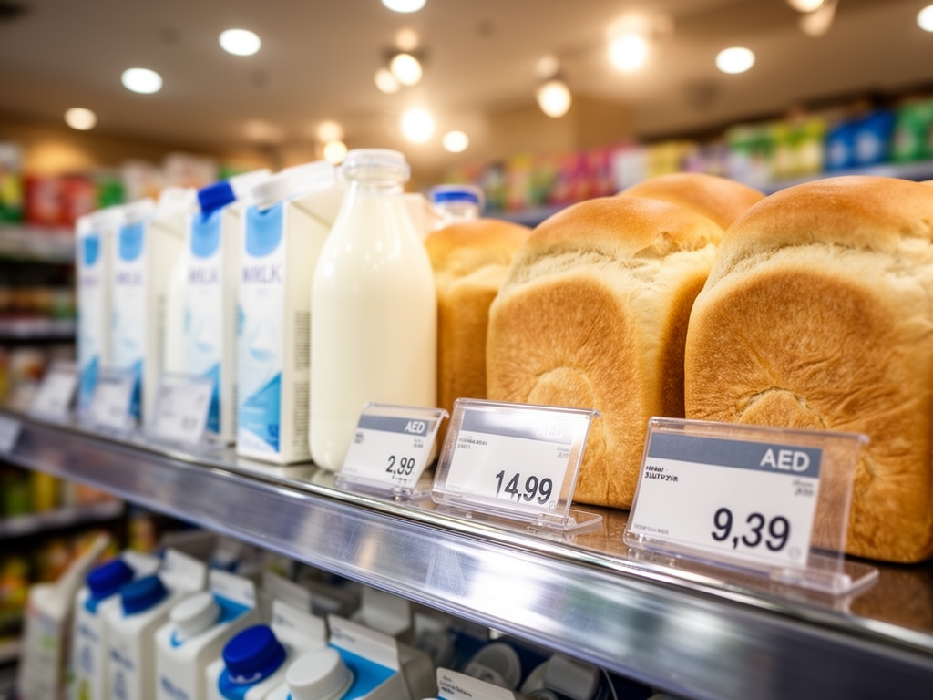 Everyday Grocery Costs in Dubai: Prices for Milk, Bread, and Household Essentials illustration
