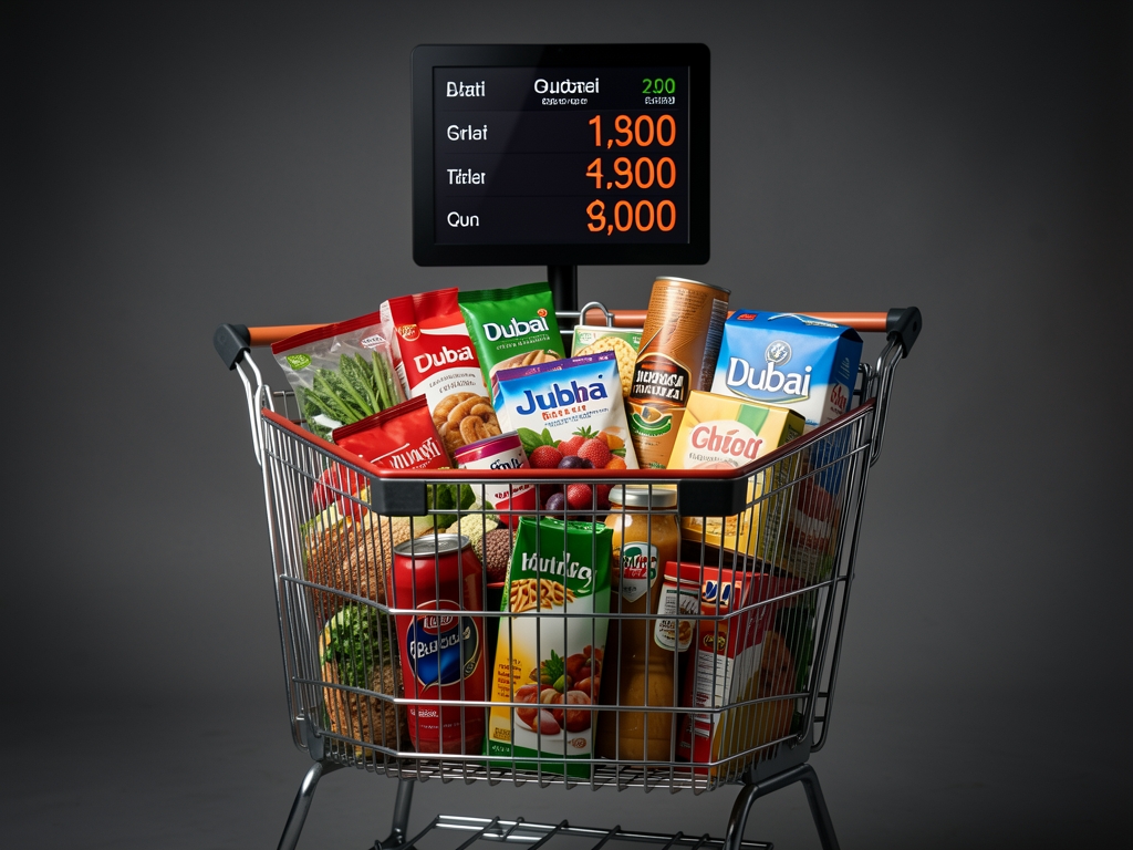 Everyday Grocery Costs in Dubai: Prices for Milk, Bread, and Household Essentials illustration