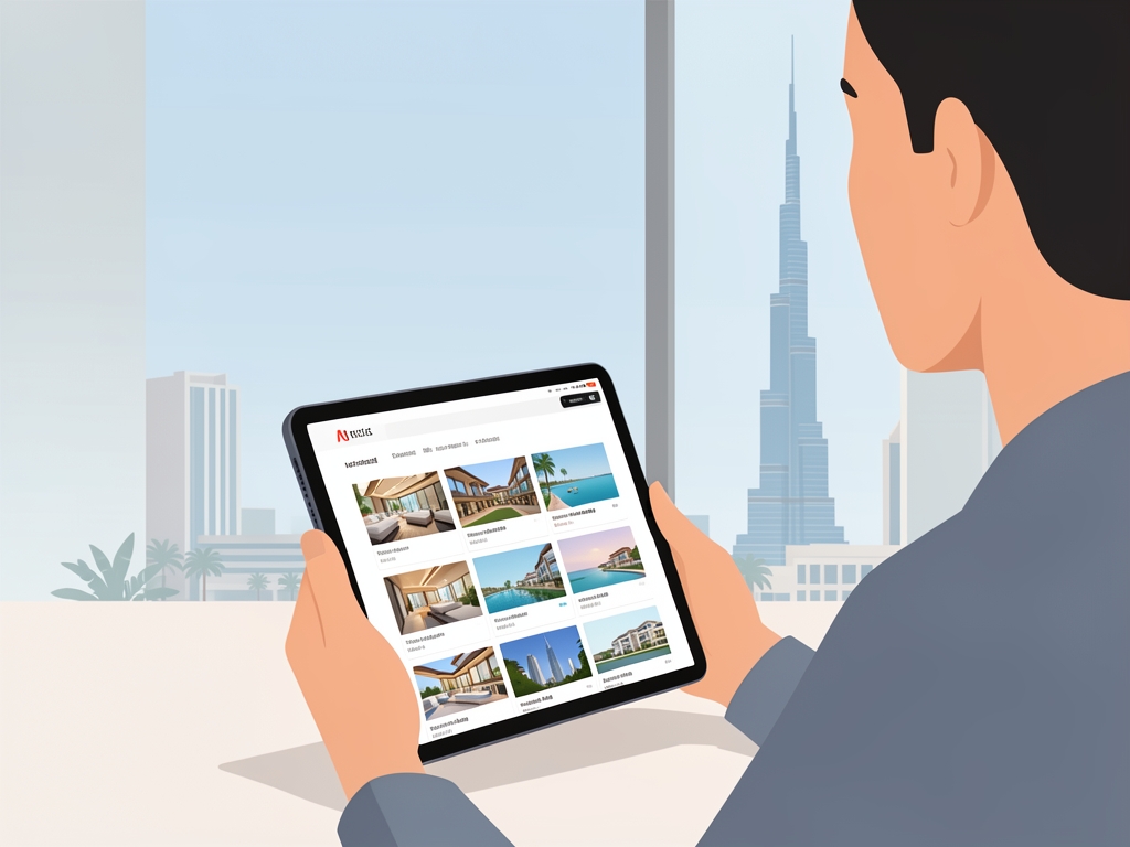 best website to buy property in dubai illustration