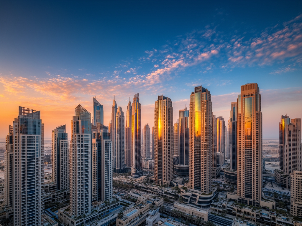 buy investment property in dubai illustration