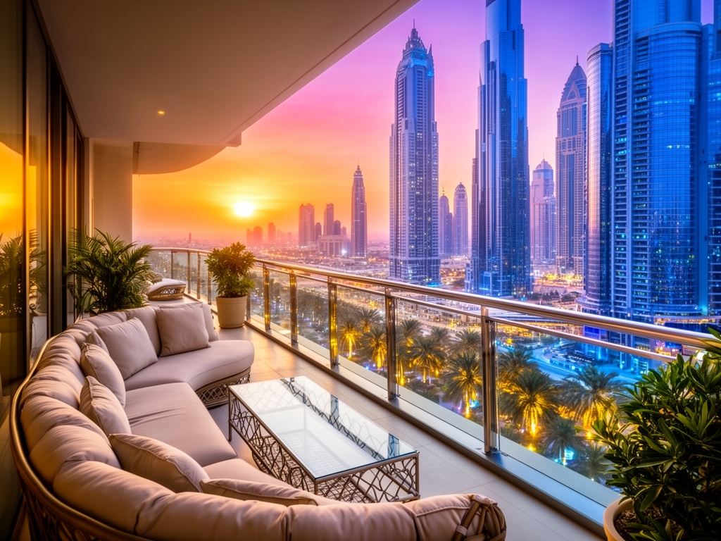 buying property in dubai pros and cons illustration