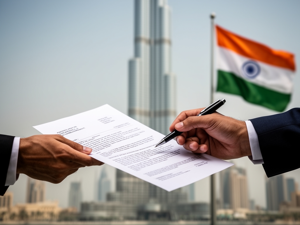 how to buy property in dubai from india illustration